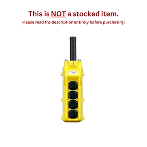 CONDUCTIX 80 SERIES - 4-BUTTON PENDANT, SINGLE-SPEED SWITCHES - Picture 1 of 4