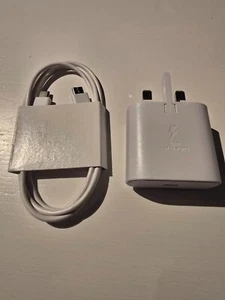 25w fast charger adaptor plug and cable for Samsung galaxy - Picture 1 of 2