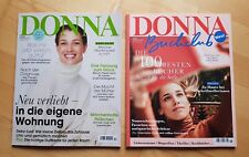 Frauenzeitschrift  Donna 12/22 + Donna Buchclub 1/2023, beide neu