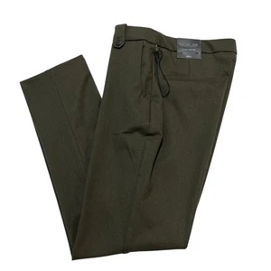 Pantalones Rachel Zoe para mujer 6 verdes tiro alto pierna ajustada jersey tejido cápsula de oficina - Imagen 1 de 10