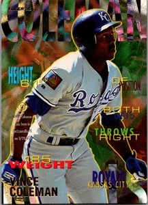 1995 Fleer #154 Vince Coleman - Picture 1 of 2