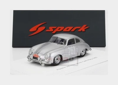 Porsche 356 cupé 1:43 SPARK #261 Rally Montecarlo 1955 Vilreon Carlin S6139 mod Foto 1 de 2