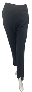 Pantaloni eleganti donna Grace Elements neri vita media gamba dritta taglia 8 - Foto 1 di 5