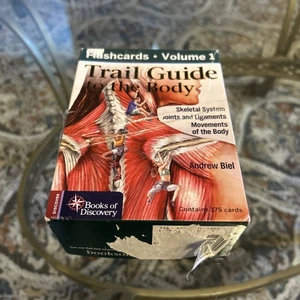 Trail Guide to the Body Flashcards Volume 1 - Skeletal System; New Damaged Box - Picture 1 of 8