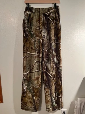 Gamehide Camo Hunting Pants Hush Hide Soft Silent Fabric Men's Size Large - Image 1 of 4