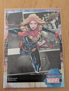 2024 Upper Deck Women of Marvel Captain Marvel Base #3 - Bild 1 von 1