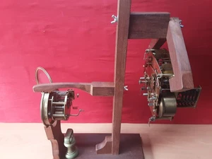 Universal Clock Repairers Test Stand  Holds All types of spring drive Movements  - Picture 1 of 19