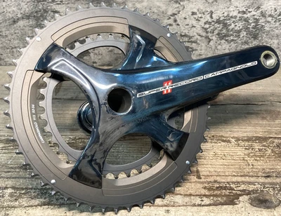 Juego de bielas Campagnolo Super Record 11 velocidades CULT 172,5 mm 52/36T con plato Foto 1 de 4