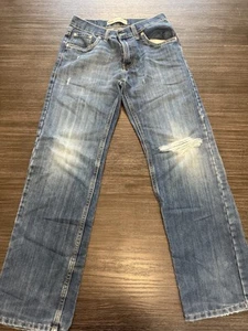 Levi's 505 Jeans Boys Youth Regular Fit Straight Leg Size 16 Reg 28 x 28 - Picture 1 of 3