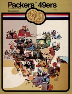 1969 49ers vs. Packers Football Program  - Picture 1 of 1
