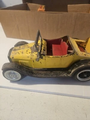 Vintage 1960s Hot Rod Yellow, Black, And Red - Image 1 of 4