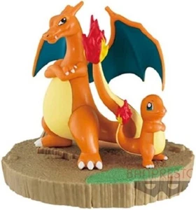 Figura Pokémon Charmander y Charizard de 4 pulgadas Bandai Japón Auténtica - Imagen 1 de 5