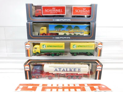 4x Herpa 1:87 / H0 Autocarro MB: 811116+811446+806206+811079 , S.G Box # - Immagine 1 di 3
