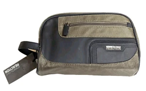 Kenneth Cole Reaction Organizador de Viaje Artículos de Aseo Bolso Verde con Cremallera, Nuevo Con Etiqueta - Imagen 1 de 15