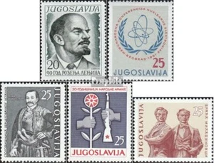 Yugoslavia 926,942,970,971,972 (completa edición) nuevo con goma original 1960/6 - Imagen 1 de 1