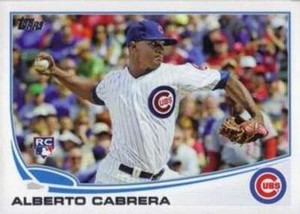 2013 Topps Mini #534 Alberto Cabrera Cubs NM-MT (RC - Rookie Card) 