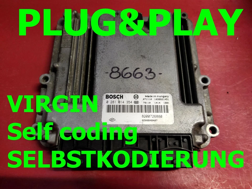 Plug&Play/VERGINE Renault Laguna III 2.0 dCi 0281014354 - 8200726880 /FastCou... - Immagine 1 di 1