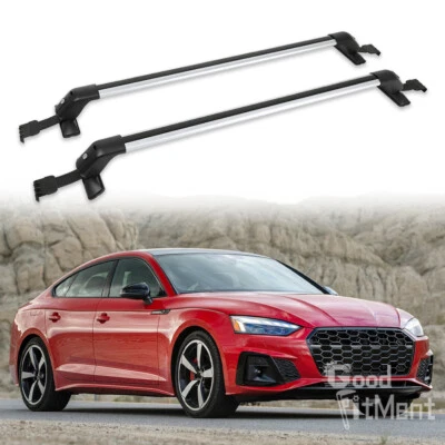 Barras transversales portaequipajes bloqueables para Audi A5 Sportback 43" Foto 1 de 4