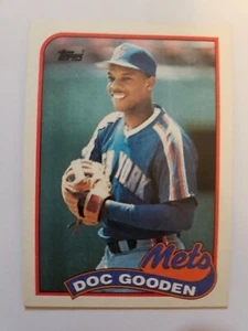 Topps Dwight Gooden 1989 #30 casi nuevo - Imagen 1 de 1