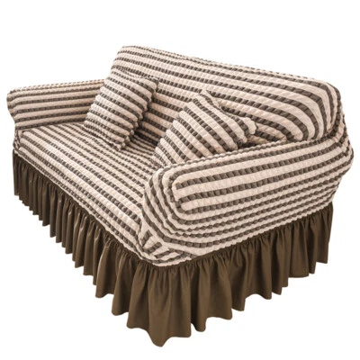 Capa elástica para sofá 1/2/3/4 lugares treliça bolha 3D sofá namoradeira  - Imagem 1 de 4