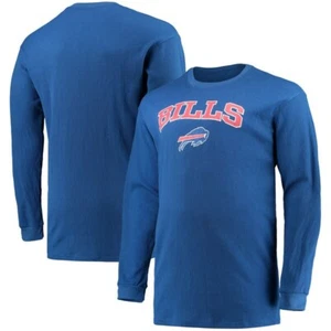 Buffalo Bills Thermal Long Sleeve T-Shirt Pick Size - Picture 1 of 2