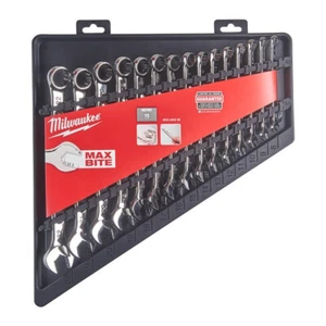 Juego de llaves combinadas métricas MAX BITE 8-22m (15 piezas) (MILWAUKEE 4932464258) - Imagen 1 de 1