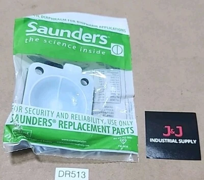 *NEW* Saunders Crane A-025PR-1" EPDM Replacement Diaphragm DA025PR + Warranty! - Image 1 of 4