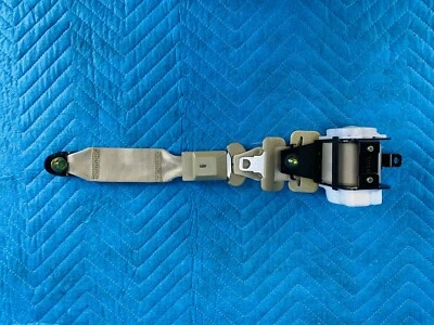 Hyundai Sonata Rear Center Seat Belt Beige: TI 2002 2003 2004 2005 OEM - Image 1 of 4