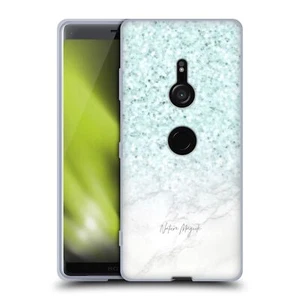 OFFICIAL NATURE MAGICK PASTEL GLITTER MARBLE SOFT GEL CASE FOR SONY PHONES 1 - Picture 1 of 10