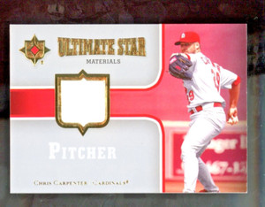 2007 Ultimate Collection Ultimate Star Materials CHRIS CARPENTER #SM-CA