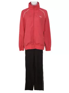 Puma Activewear Fuchsia Pink/Black Tracksuits Set, Size M - Picture 1 of 7