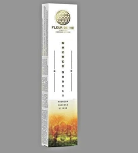 FLEUR DE VIE-Sacred Garden-Premium Incense Sticks 15 Gr - Imagen 1 de 4