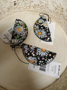 Vera Bradley Mini Cord Keeper en Margaritas Blanco - Imagen 1 de 2