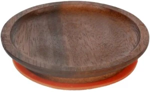 Weck Wood Lid Medium Fits Weck Jars with 3 1/8" Openings Models 900 901 908 976 - Picture 1 of 6