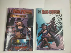 Blood n Bullets Maverick Arts edición #1 y #2 edición Kickstarter por Monte Moore - Imagen 1 de 2