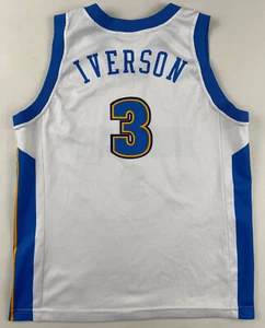 Denver Nuggets 2006 2007 #3 Allen Iverson NBA Champion jersey youth XL 13/14 yrs - Picture 1 of 12