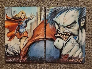 Cryptozoic DC Comics Superman the Legend Sketch Card By Jonathan Wayshak Way$hak - Picture 1 of 1