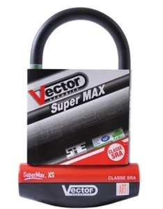 VECTOR Padlock With Arched SUPERMAX XS Ø16 90x180 Motorcycle Scooter Security - Picture 1 of 1
