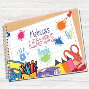 A5 Notebook School Leavers Book Personalised A5 Leavers Book End Of Term SL11 - Picture 1 of 1