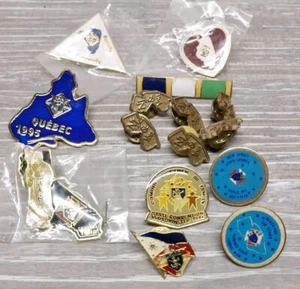 KofC Knights of Columbus USA State Pins Lot NJ  - Picture 1 of 3
