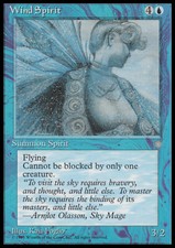 Magic the Gathering MTG Wind Spirit (106) Ice Age   LP