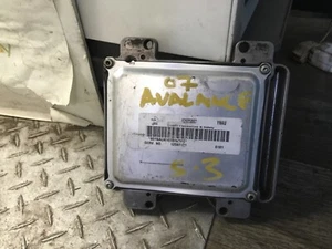 2007 Chevy Silverado Tahoe Engine Control Module ECU ECM 12605897 YNAU OEM - Picture 1 of 4