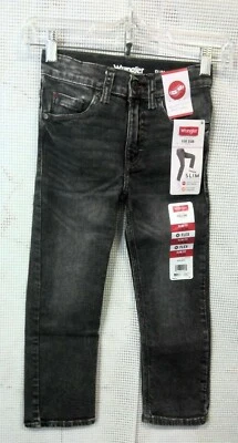 Pantalones de mezclilla Wrangler ajustados con ajuste a la cintura (talla 5 ajustados para niños)  Foto 1 de 4