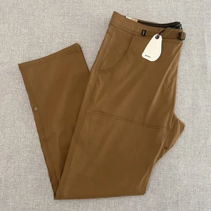 Prana Zion Stretch Herren 38x32 Slim Fit Straight Sepia Braun Hose Neu - Bild 1 von 11