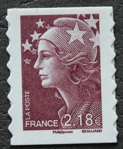Timbre - FRANCE - Marianne de Beaujard - Neuf ** - Autoadhésif YT218 - 2008 - Picture 1 of 1