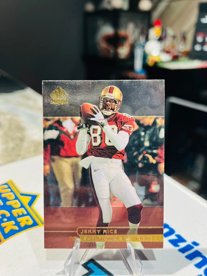 1998 SP Authentic - Jerry Rice #113 SAN FRANCISCO 49ERS - Image 1 of 2