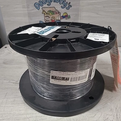 CABLE COAXIAL BELDEN 1672J 0101000 1000 ft 305MTR TFE cobre estaño 29 AWG 75 OHM NUEVO Foto 1 de 4