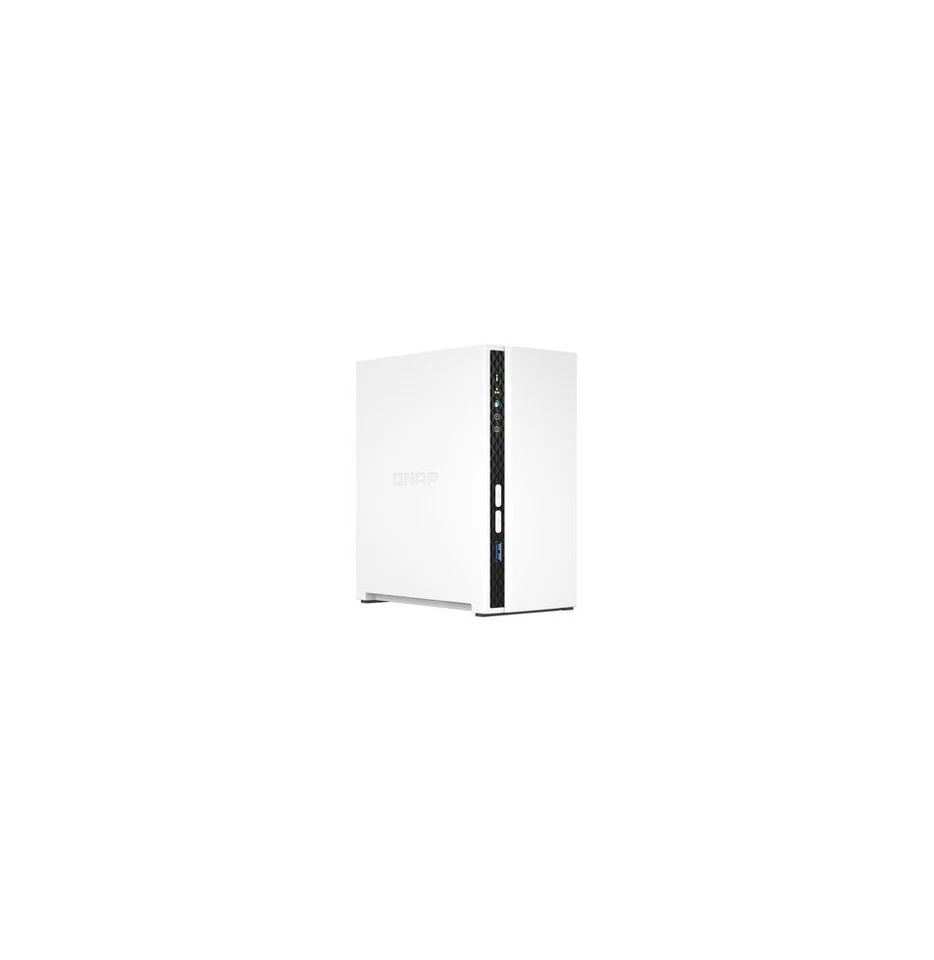 NAS TOWER QNAP TS-233 2xHDD. NOHDD 3.5"/2.5" SATA ARM 2.0GHz QuadCore RAM 2GB 1P - Immagine 1 di 1