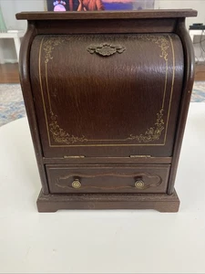 Vintage Holz Spieluhr Schmuckkästchen Japan - Bild 1 von 9