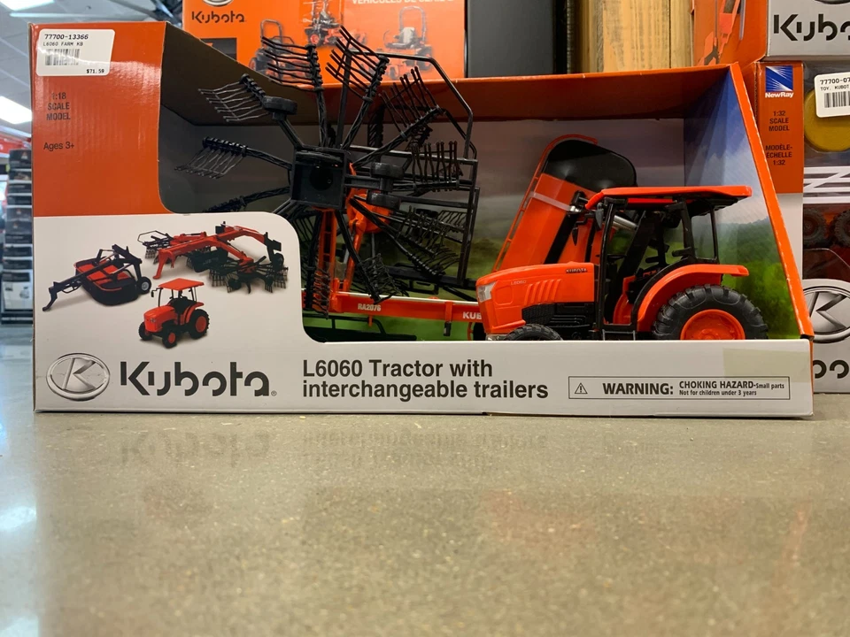 L6060 Tractor with interchangeable trailers  77700-13366 - Image 1 of 1